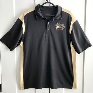Hooters, Edmonton, Vintage, Mens Polo, Golf Shirt, Embroidered Logo, Size L